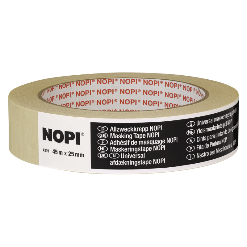 Ruban de masquage Nopi 25 mm x 45 m TESA