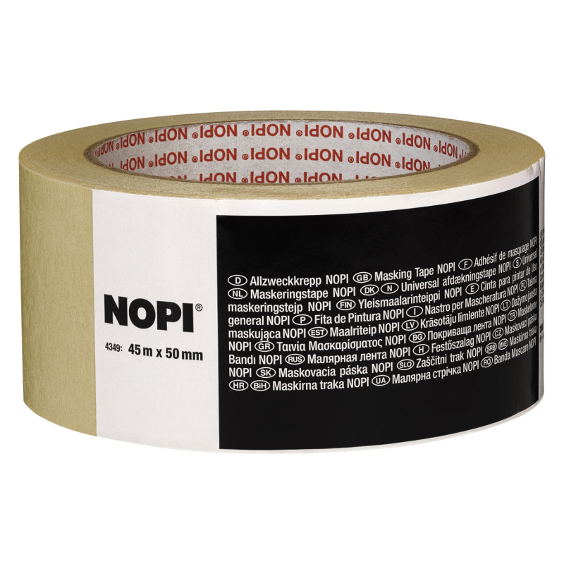 Ruban de masquage Nopi 50 mm x 45 m TESA