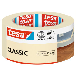Ruban de masquage TESA Classic 50 mm – Idéal pour la peinture | TESA