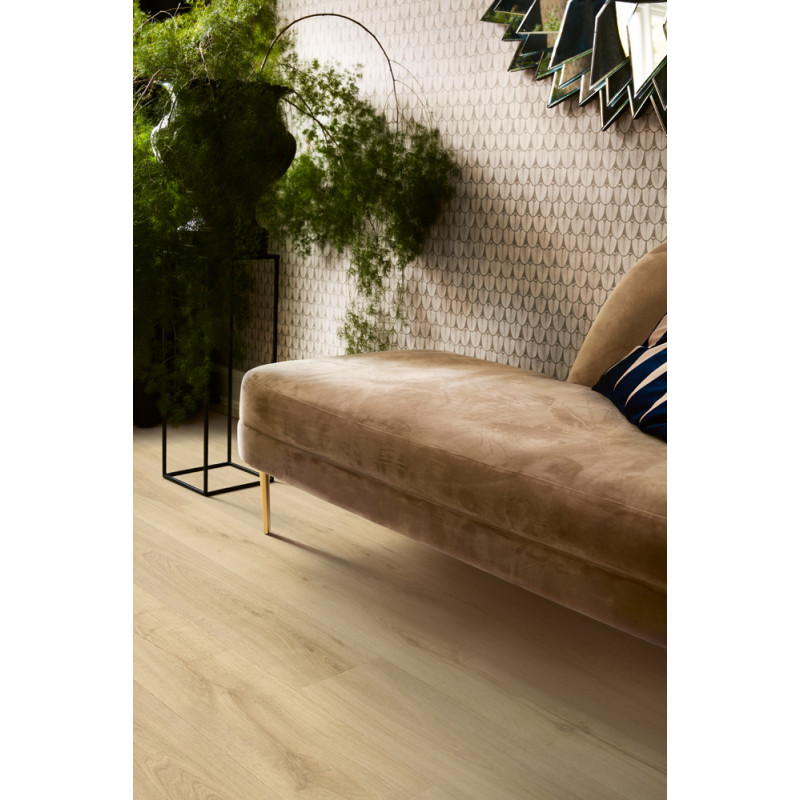 Sol vinyle Glomma Pad Pro chêne tempéré pâle – 1,9 m² | PERGO

