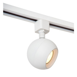 Spot LED Track Favori blanc dimmable GU10 50 W LUCIDE