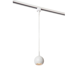 Suspension LED Track Favori blanche dimmable GU10 50 W LUCIDE