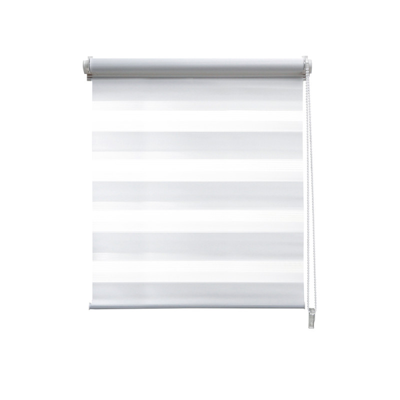 Store enrouleur jour/nuit Chic blanc 52 x 160 cm MADECO