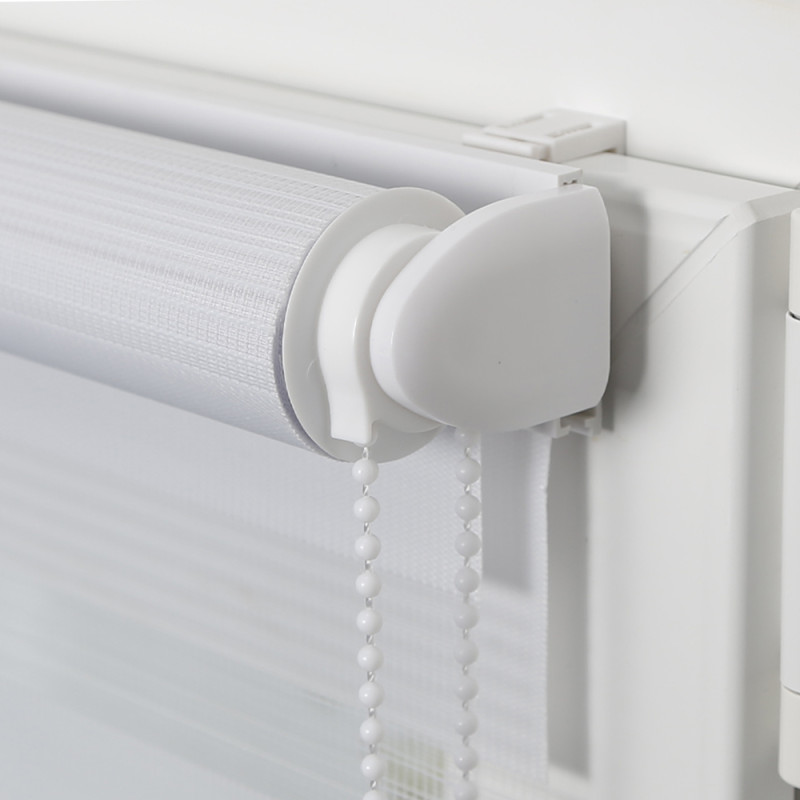 Store enrouleur sur rail jour/nuit tamisant Easy blanc 116 x 250 cm MADECO Store enrouleur sur rail jour/nuit tamisant Easy blanc 116 x 250 cm MADECO