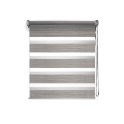 Store enrouleur jour/nuit Chic gris 150 x 250 cm MADECO