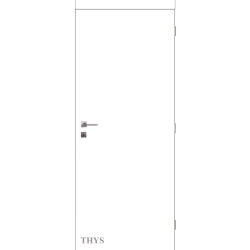 Bloc-porte S69 Royal laqué blanc 73 cm – Prêt à poser | THYS
