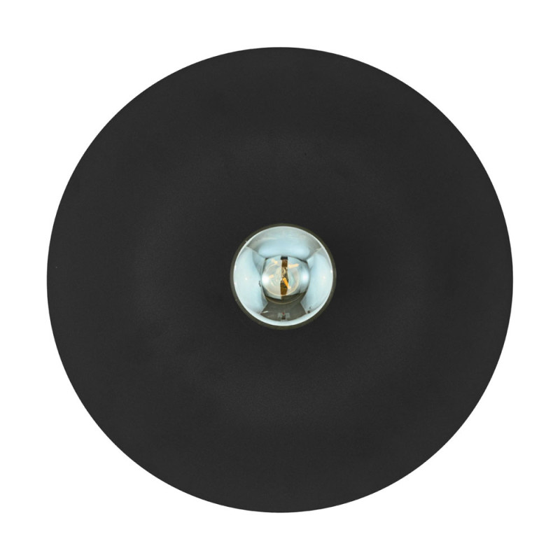 Plafonnier Passano 1 noir Ø 35 cm E27 60 W EGLO