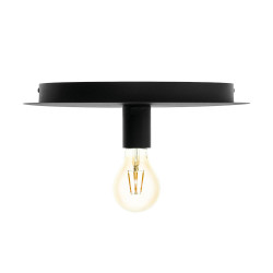 Plafonnier Passano 1 noir Ø 35 cm E27 60 W EGLO