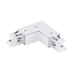 Connecteur en L extérieur 90° Track on blanc EGLO