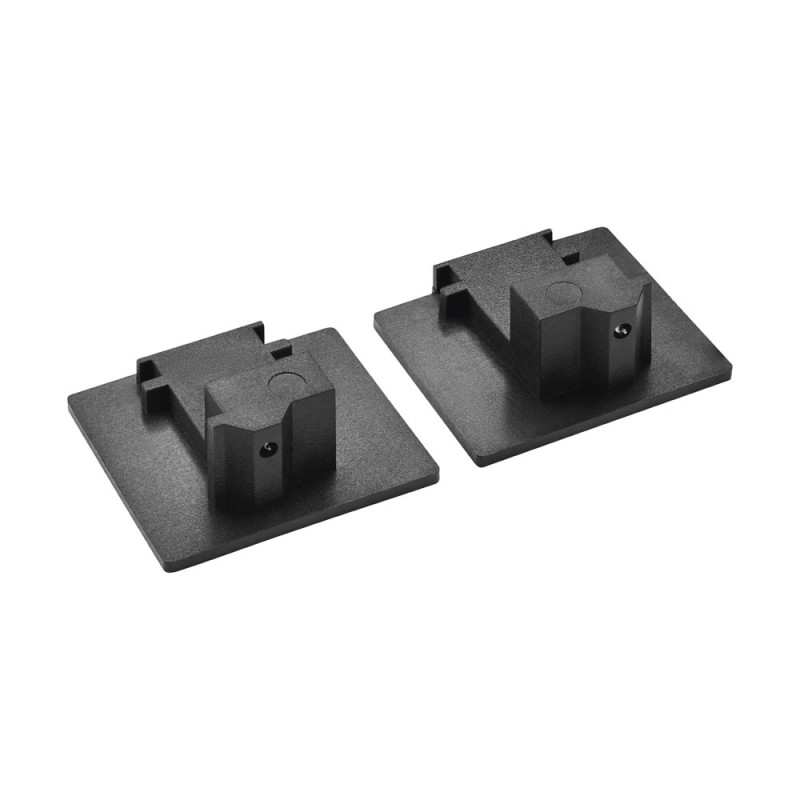 Embout de fermeture Track on noir 1 pièce EGLO