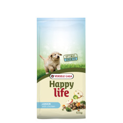 Croquettes chiot Happy Life Poulet 10kg – Nutrition Complète