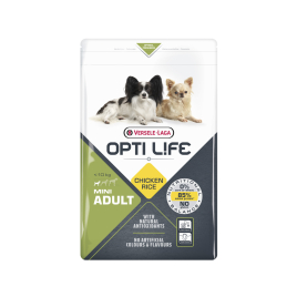 Sac de croquettes pour chien Mini Opti Life Poulet 2,5 kg
