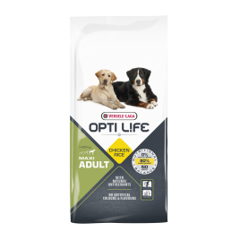 Sac de croquettes pour chien Maxi Opti Life Poulet 12,5 kg