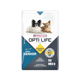 Sac de croquettes pour chien âgé Mini Opti Life Poulet 2,5 kg