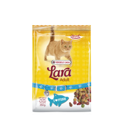 Sac de croquettes pour chat adulte au saumon 350 g LARA