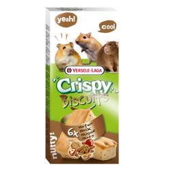 Biscuit aux noix rongeur 6 pièces – Snack sain | CRISPY
