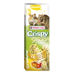 Stick au popcorn et au miel pour hamster et rat 2 pièces