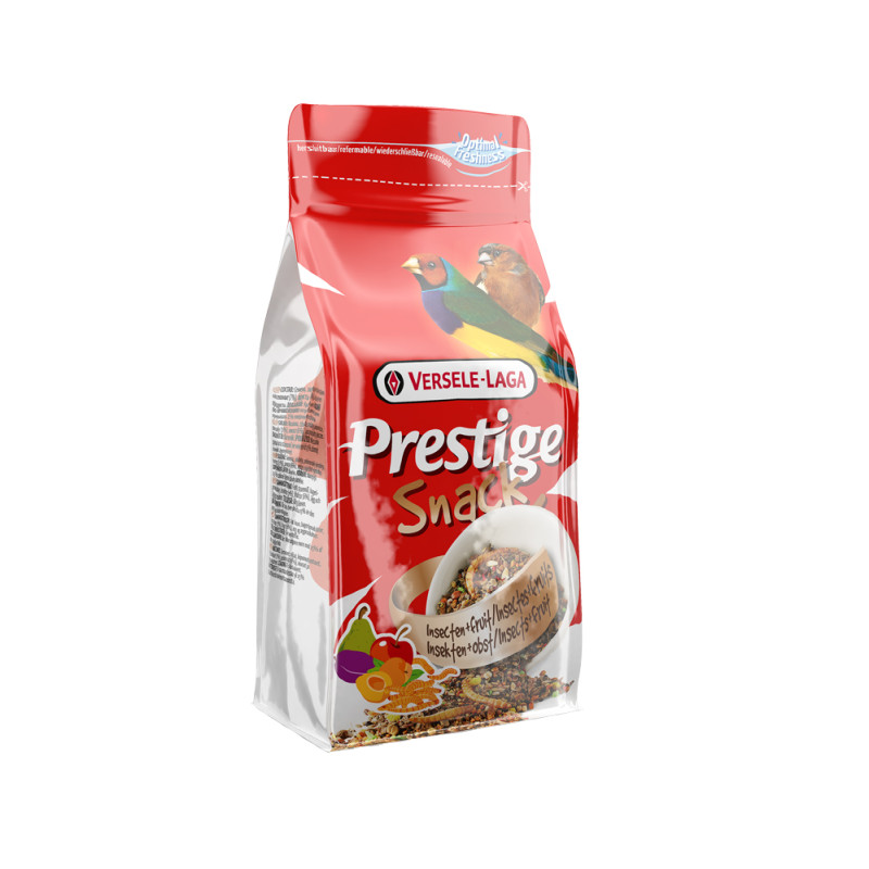 Mélange gourmand aux fruits et aux insectes pour pinson 125 g