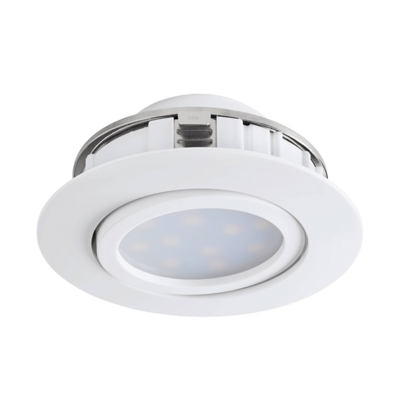 Spot encastrable LED Pineda blanc dimmable Ø 8,4 cm 5,5 W EGLO