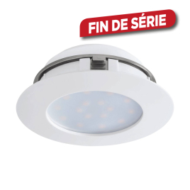 Spot encastrable LED Pineda blanc Ø 10,2 cm 11 W EGLO
