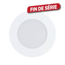 Spot encastrable LED Fueva-c blanc dimmable Ø 12 cm 5,4 W EGLO