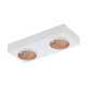 Spot encastrable LED Ronzano blanc et or rose dimmable 2 × 3,3 W EGLO