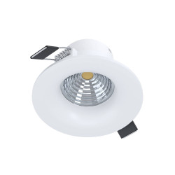 Spot encastrable LED Saliceto blanc dimmable Ø 8,8 cm 6 W EGLO