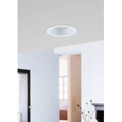 Spot encastrable LED Saliceto blanc dimmable Ø 8,8 cm 6 W EGLO