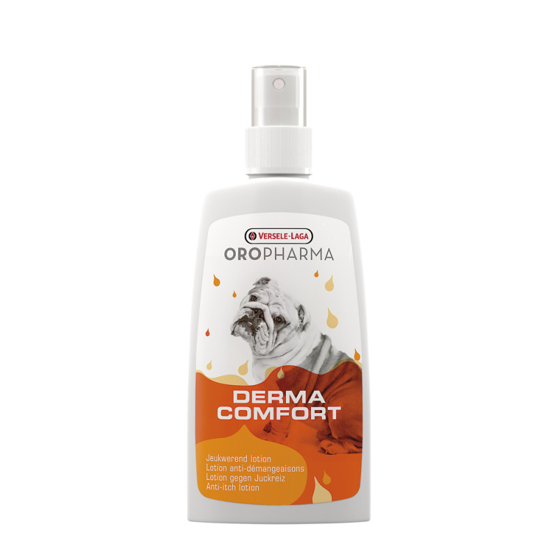 Lotion anti-démangeaisons Derma Comfort Oropharma pour chien 0,15 L