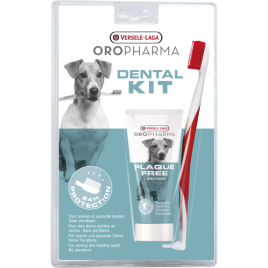 Kit de nettoyage de dent Oropharma pour chien 2 pièces