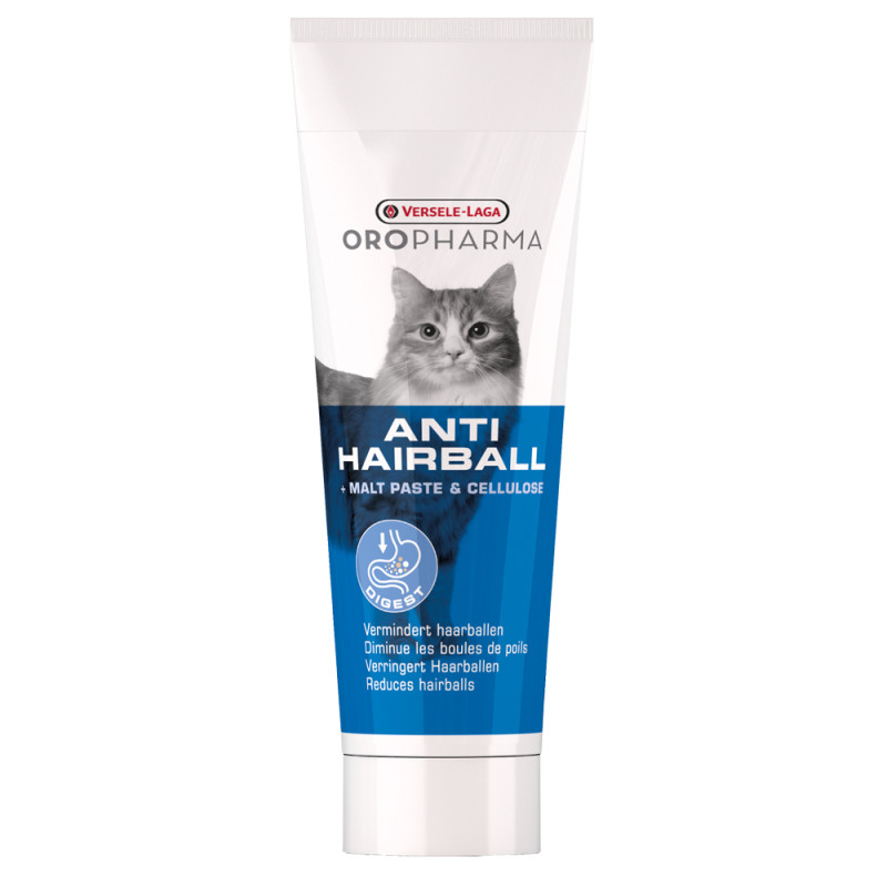 Pâte anti-boules de poils Oropharma pour chat 0,1 kg