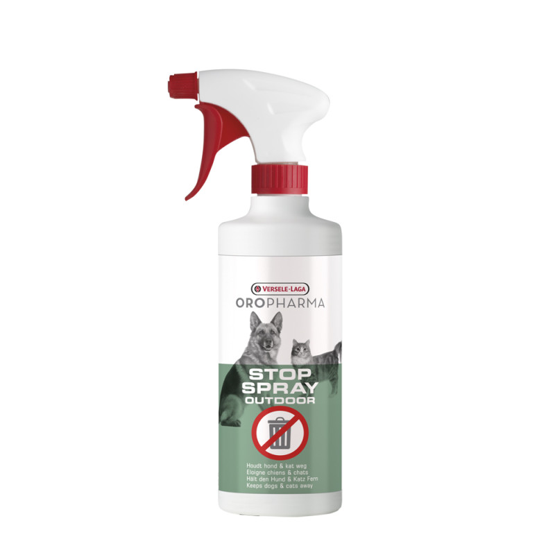 Spray pour éloigner les chiens et les chats à l'extérieur Oropharma 0,5 L