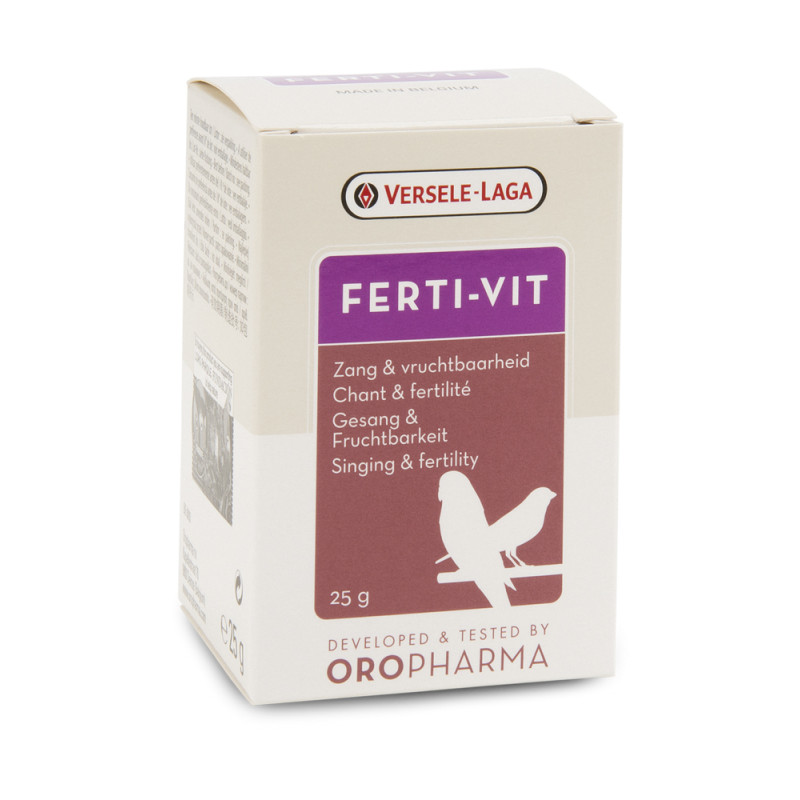 Complément alimentaire Ferti-Vit Oropharma pour oiseau 0,025 kg