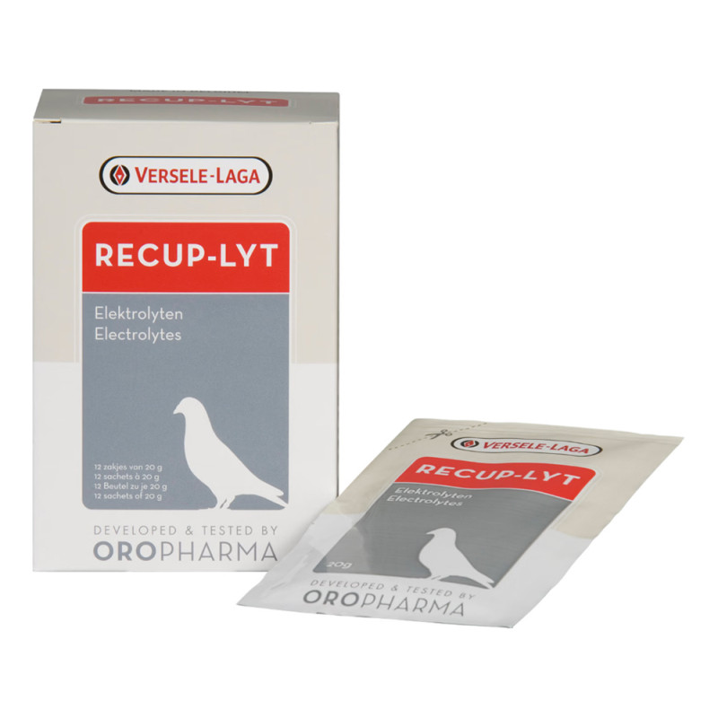 Mélange d'électrolytes Recup-Lyt Oropharma pour pigeon 0,24 kg