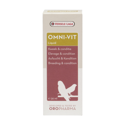 Complément alimentaire Omni-Vit Oropharma pour oiseau 0,03 L