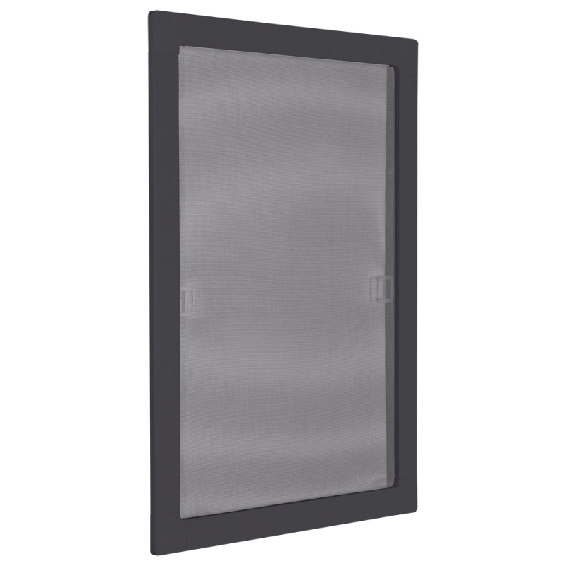 Moustiquaire Basic pour fenêtre anthracite 150 x 120 cm CANDO