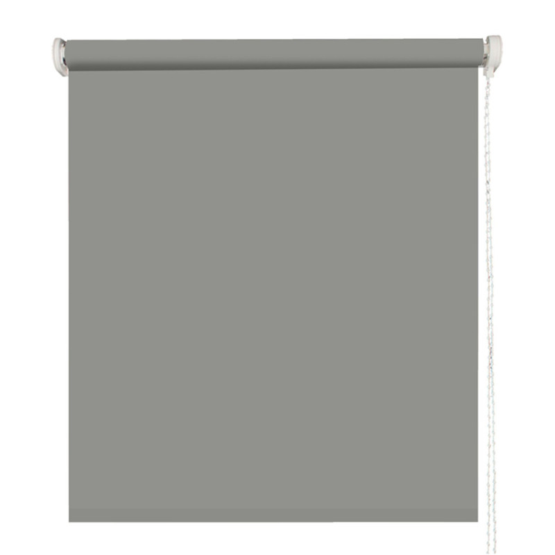 Store enrouleur occultant Easy gris 42 x 170 cm MADECO