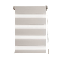 Store enrouleur jour/nuit tamisant Easy taupe 82 x 190 cm MADECO Store enrouleur jour/nuit tamisant Easy taupe 82 x 190 cm MADECO