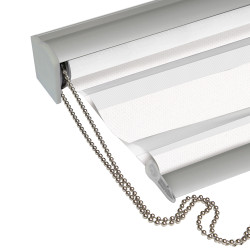 Store enrouleur jour/nuit Alutech blanc 140 x 250 cm MADECO Store enrouleur jour/nuit Alutech blanc 140 x 250 cm MADECO