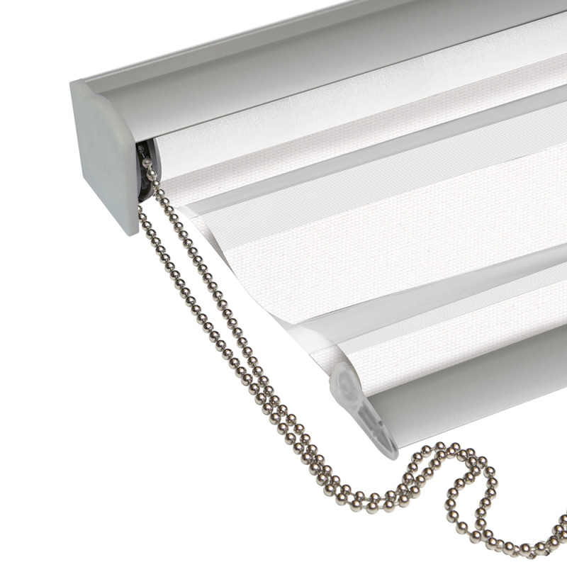Store enrouleur jour/nuit Alutech blanc 140 x 250 cm MADECO Store enrouleur jour/nuit Alutech blanc 140 x 250 cm MADECO