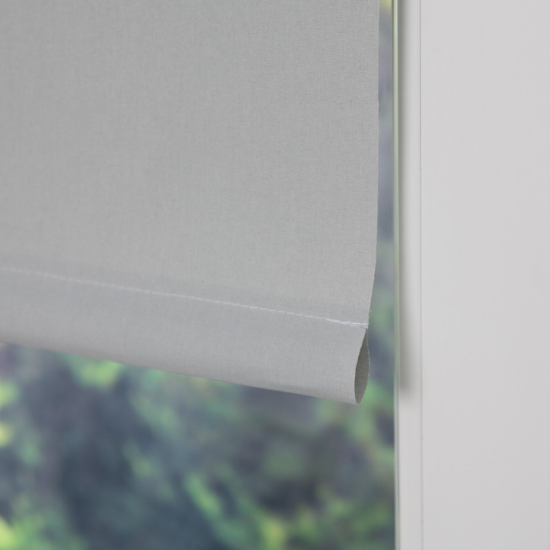 Store enrouleur tamisant gris clair 70 x 190 cm MADECO Store enrouleur tamisant gris clair 70 x 190 cm MADECO