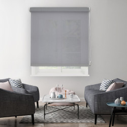 Store enrouleur tamisant gris clair 70 x 190 cm MADECO Store enrouleur tamisant gris clair 70 x 190 cm MADECO