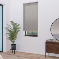 Store enrouleur tamisant Ancona beige 60 x 190 cm MADECO Store enrouleur tamisant Ancona beige 60 x 190 cm MADECO