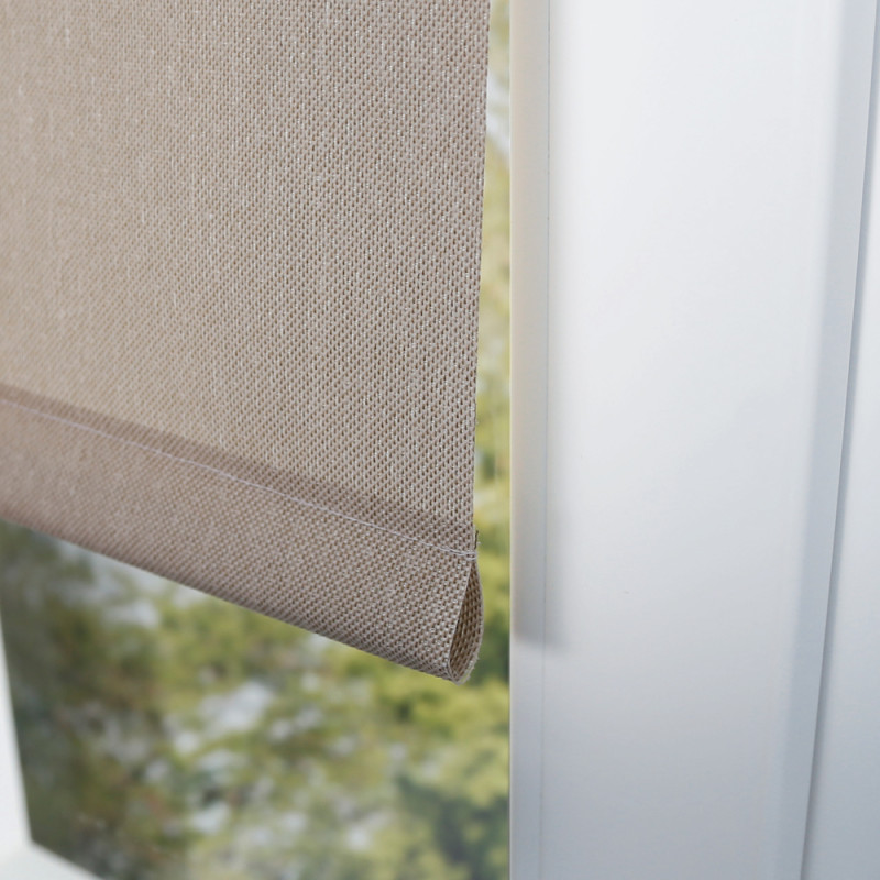 Store enrouleur tamisant Ancona beige 150 x 190 cm MADECO Store enrouleur tamisant Ancona beige 150 x 190 cm MADECO