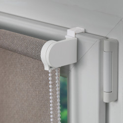 Store enrouleur tamisant Ancona taupe 90 x 190 cm MADECO Store enrouleur tamisant Ancona taupe 90 x 190 cm MADECO