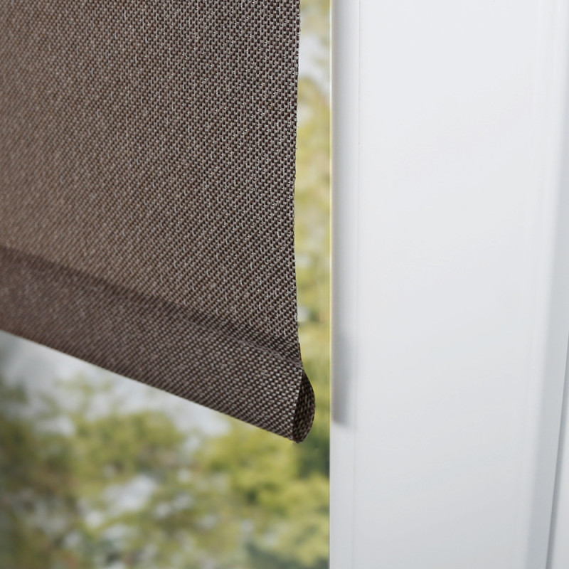 Store enrouleur tamisant Ancona taupe 150 x 190 cm MADECO Store enrouleur tamisant Ancona taupe 150 x 190 cm MADECO