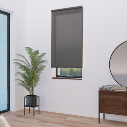 Store enrouleur tamisant Ancona taupe 150 x 190 cm MADECO Store enrouleur tamisant Ancona taupe 150 x 190 cm MADECO