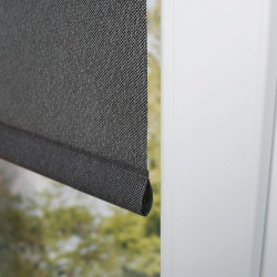 Store enrouleur tamisant Ancona anthracite 60 x 190 cm MADECO Store enrouleur tamisant Ancona anthracite 60 x 190 cm MADECO
