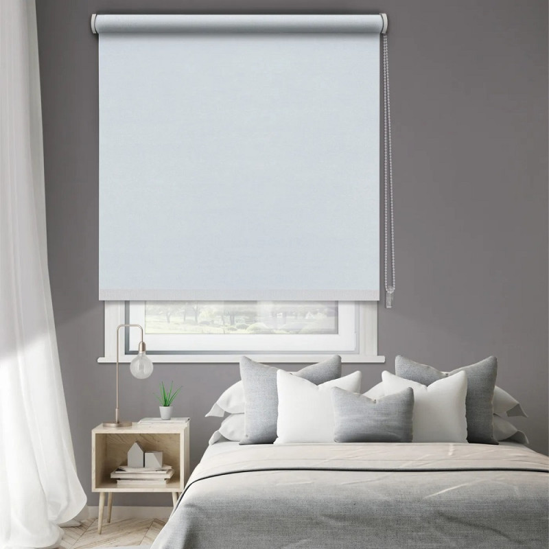 Store enrouleur occultant blanc 70 x 190 cm MADECO Store enrouleur occultant blanc 70 x 190 cm MADECO