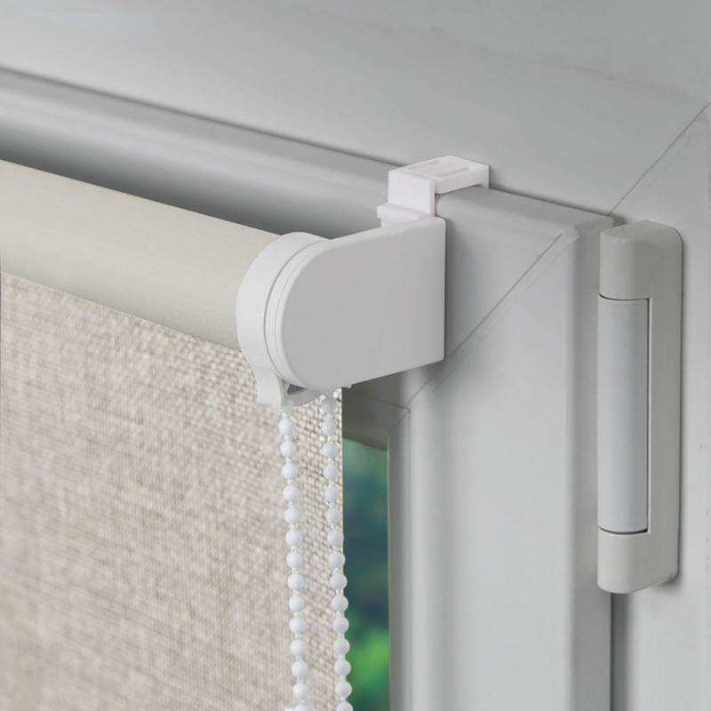 Store enrouleur occultant Ancona beige 150 x 190 cm MADECO Store enrouleur occultant Ancona beige 150 x 190 cm MADECO